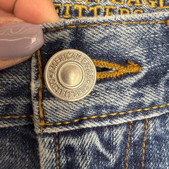 Men's‎ AMERICAN EAGLE Relaxed Straight Jeans | Size 32X30 - Picture 5 of 11